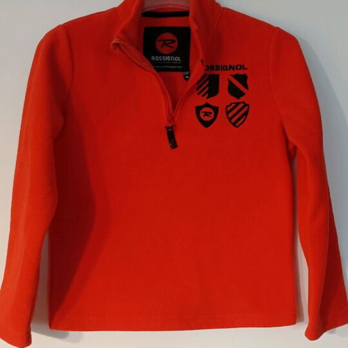 Rossignol fleece for kids like new, red, size 10