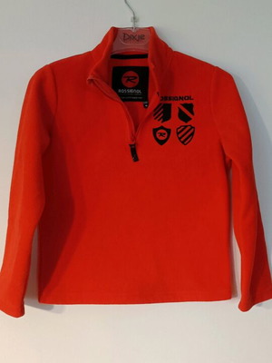 Rossignol fleece for kids like new, red, size 10