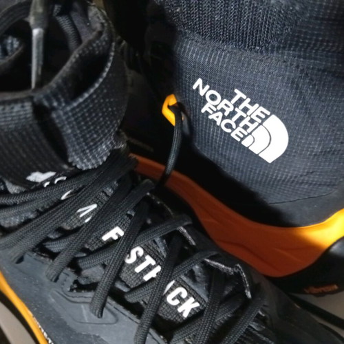 The North Face Summit Fastpack GTX hiking boots, black/yellow, size 44