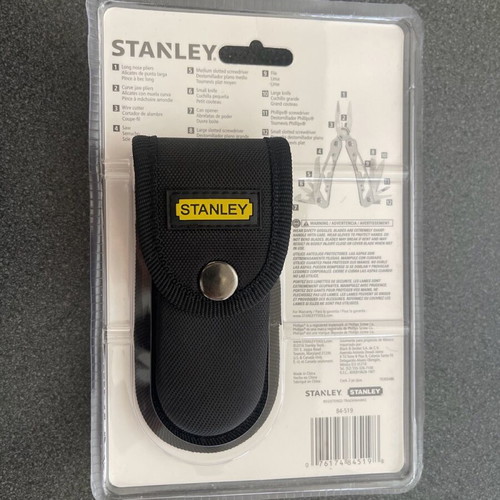 Stanley multitool new, steel 12-in-1 with pouch