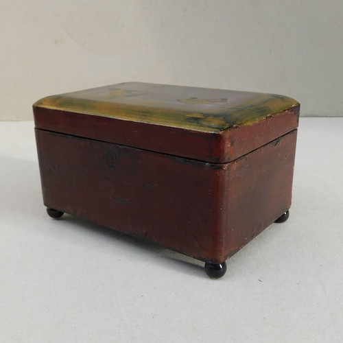 Wooden music box Sankyo Japanese made with traditional melody