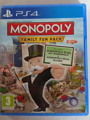 Monopoly Family Fun Pack PS4 like new