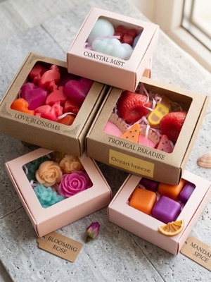 Wax melt set 40 pieces with assorted scents