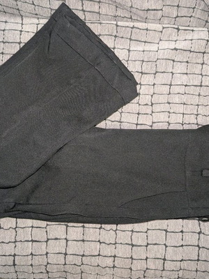 Black high waisted trousers like new, size S