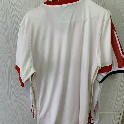 Olympiakos authentic football jerseys, medium and small sizes