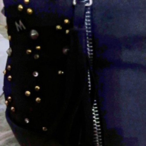 Maria Mare suede ankle boots with studs like new, size 39, black