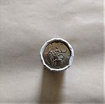  25 COINS COIN CYPRUS CYPRIOT 10 CENTS CENTS FROM BANKROLL