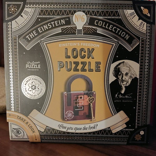 The Einstein Collection Lock Puzzle new