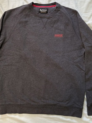 Barbour International Grey Sweatshirt Size L like new