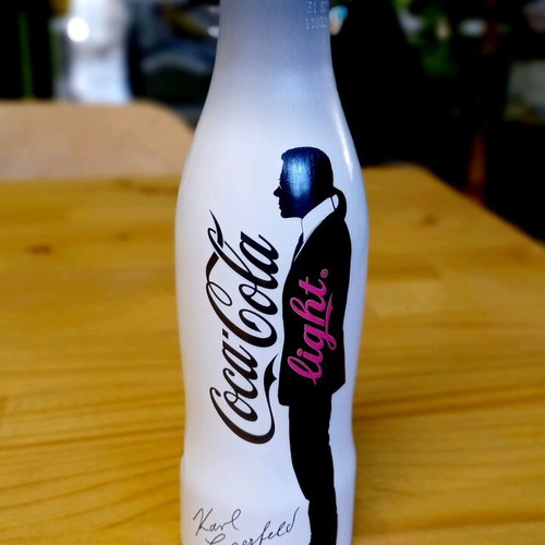 Coca-Cola Light Karl Lagerfeld Limited Edition 2010 bottle new, sealed