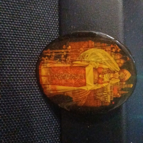 Russian vintage pins used, set