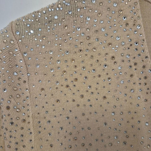 Zara cardigan with rhinestones women's M like new
