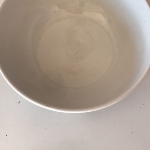 Keramikos ceramic salad bowl used, diameter 21 cm