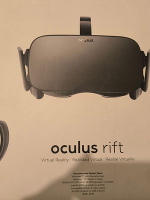 Oculus Rift VR accessory like new for PC