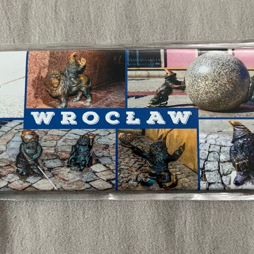 Wrocław Dwarfs Poland fridge magnet new