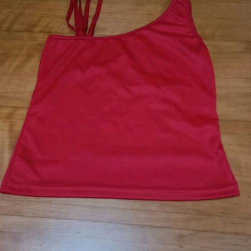 Red blouse like new, size S