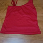 Red blouse like new, size S