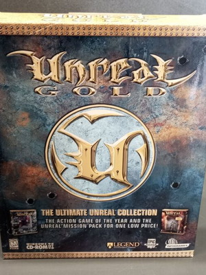 Unreal Gold Big Box PC new, vintage 1998
