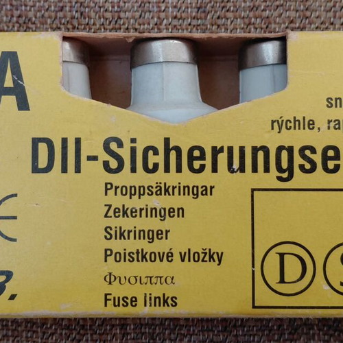 Fuse links 25 A, pack of 5