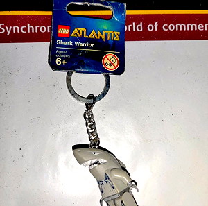 atlantis shark warrior Lego keychain collectable