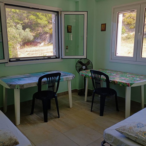 Villa near Kiato Corinthia with panoramic sea view and garden