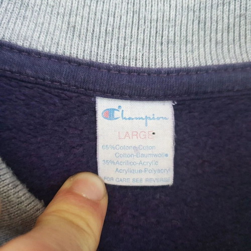 Champion Harvard men's sweatshirt size L used, blue