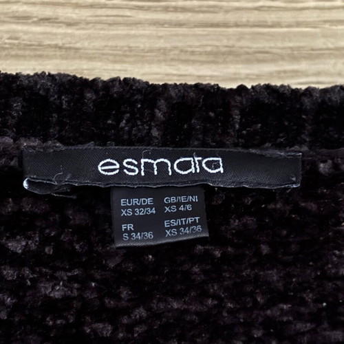 Esmara black pullover sweater like new, size XS