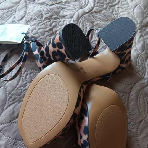 Zara sandals 11cm platform new, size 40