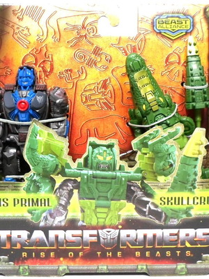 TRANSFORMERS RISE OF THE BEASTS ALLIANCE OPTIMUS PRIMAL SKULLCRUNCHER COMBINER