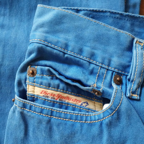 Diesel Jeans like new, bright blue, size 28