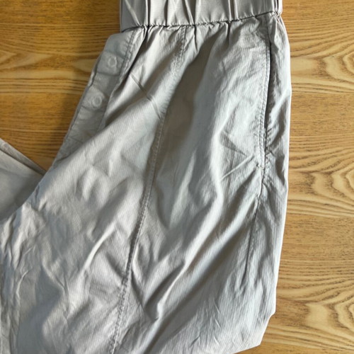 COS oversized men's beige cotton pants, size L