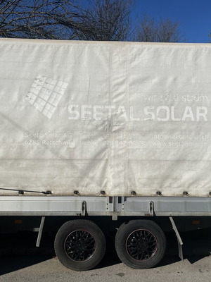 Trailer 4m x 2m x 2m used, 2.1t capacity