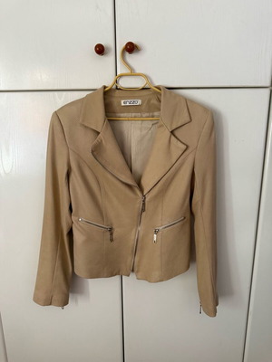 Enzzo jacket γυναικείο μπεζ σαν καινούργιο, μέγεθος L