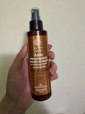 Garden tanning oil unused