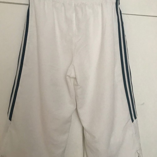 Adidas unisex white windbreaker tracksuit XL like new