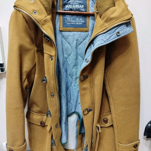 Pull & Bear men's coat used, size L