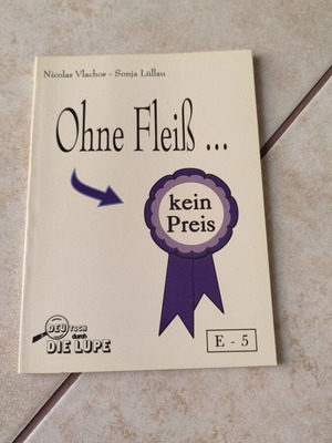 Ohne Fleiß Kein Preis book used, German language