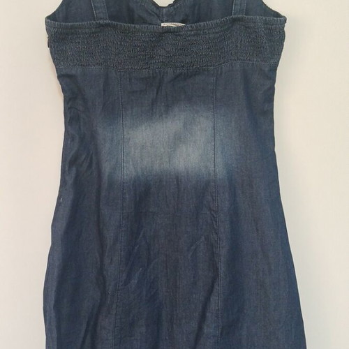 Street One dress used, blue, size S