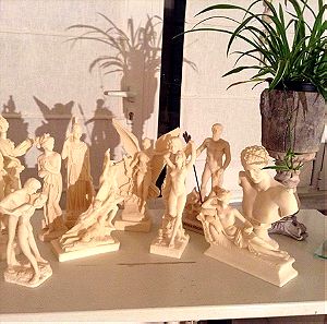 Σετ 11 αγαλματα φιγούρες Ελλινική Μηθολογία Θεοί 25cm