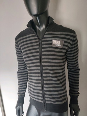 XDYE knitted striped cardigan, size Medium, like new