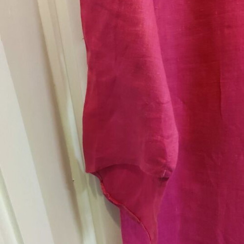 Figaro linen dress kaftan pink like new