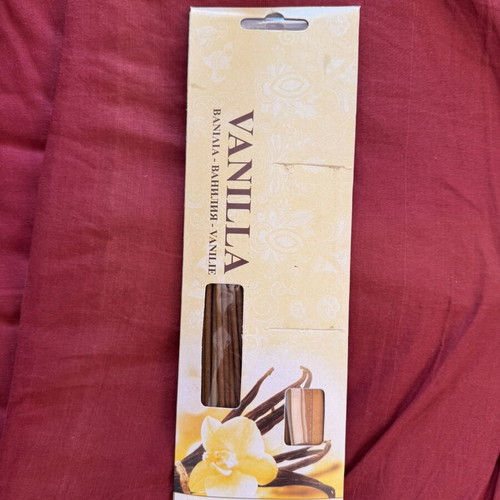 Vanilla Incense Sticks pack of 40, like new