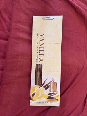 Vanilla Incense Sticks pack of 40, like new