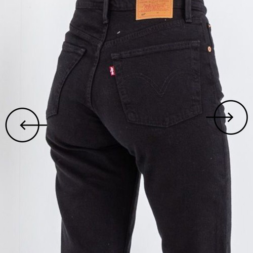 Levi’s jeans like new, size S 36 8, black