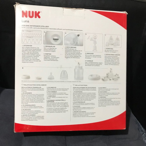 Nuk Luna Electric Breast Pump like new