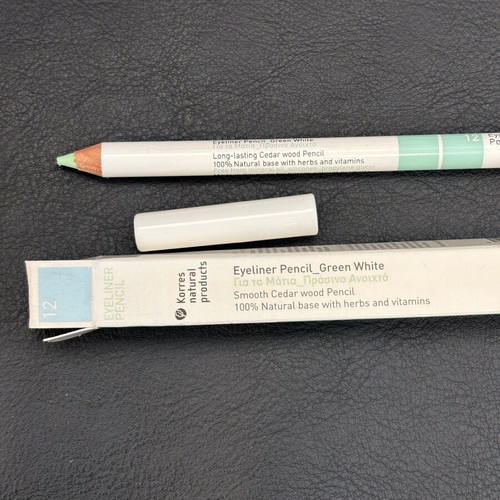 Korres Eyeliner Pencil Green White number 12 new