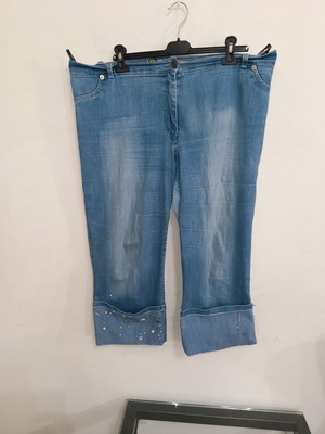 Jean Capri MatFashion used, size XXL, blue