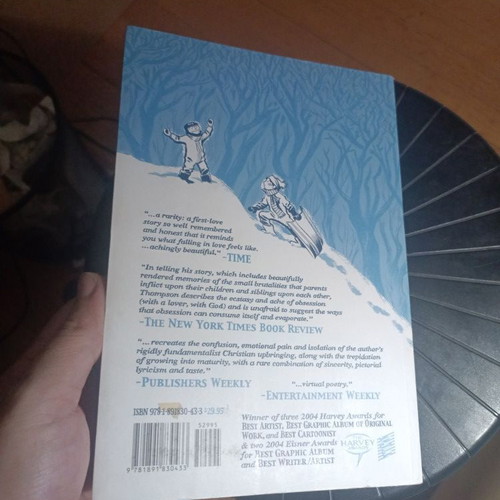 Blankets graphic novel by Craig Thompson