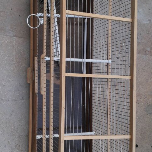 Wooden cage large 75 centimeters like new