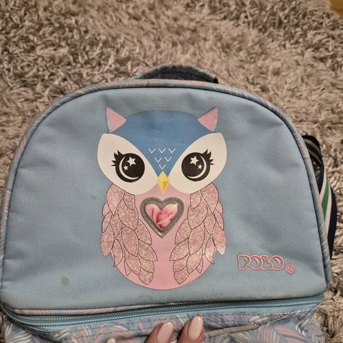 Polo lunch bag with two compartments used
